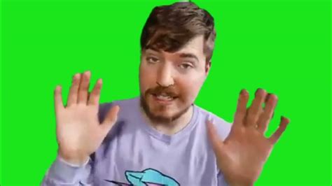 2 Find "YouTubers" in the "Influencer" category at the top. . Mr beast green screen